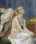 Pierre Puvis de Chavannes Toilette oil painting artist